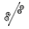 Repair Kit, :( 12" Brushroll VGII Part Number: 52241 for Eureka