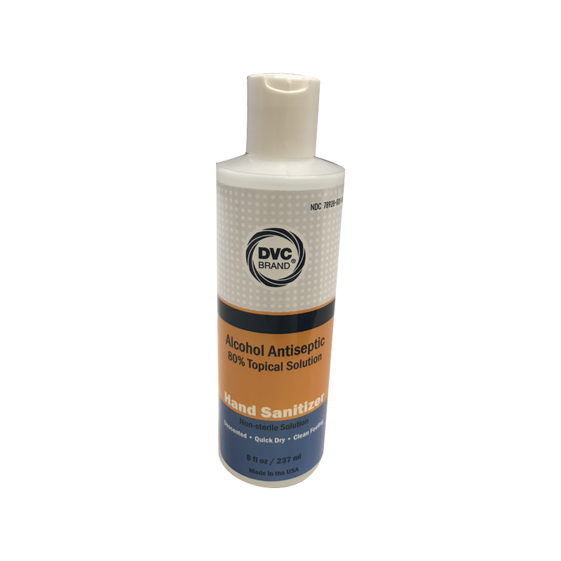 Sanitizer, DVC Hand Solutn 80% Alcohol 8oz. 12/Cs Part Number: JS-1512 for Jansan