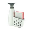 Soap Dispenser, Gray/White Sink Sider W/Sponge Part Number: 50096 for Casabella