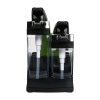 Sponge Holder, Sink Sider Duo w/ Sponge Blk/Chrome Part Number: 8550031 for Casabella