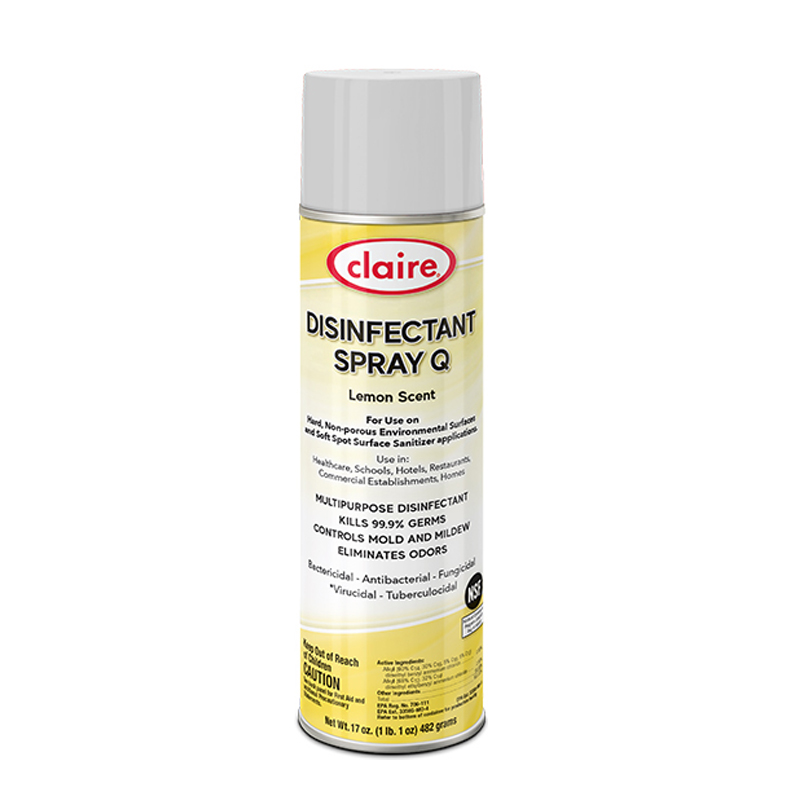 Spray, Disinfectant Deodorant Lemon 17oz Part Number: C1172A for Counter Sale