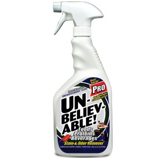 Stain Remover, Unbelievable Pro Stain/Odor 32 oz Part Number: UPSO-32 for Counter Sale