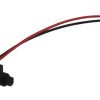Switch, Black Circular Push Button 2 Leads C180010 Part Number: 59156686 for Hoover