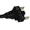 Switch, Black Power Button 085500/UD70105 Part Number: 1860081000 for Royal