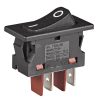 Switch, Black Rect Rocker On/Off Ultra Smart Vac Part Number: 28073A for Eureka