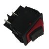 Switch, Black Rocker 4-Pin W/Gasket  E-E3 Series Part Number: R8205 for Rexair