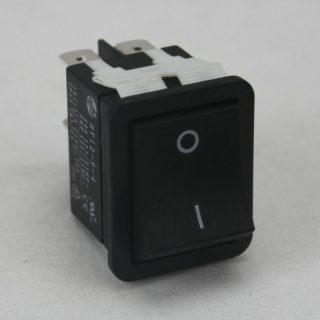 Switch, Black Rocker 4 Terminals ProVac Part Number: 106066 for Proteam