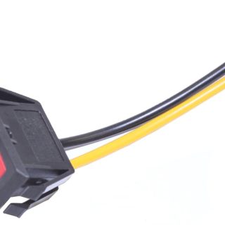 Switch, Blk/red Rcker Windtunel 3"Leads 1 Yel/1 Bk Part Number: 440013114 for Hoover