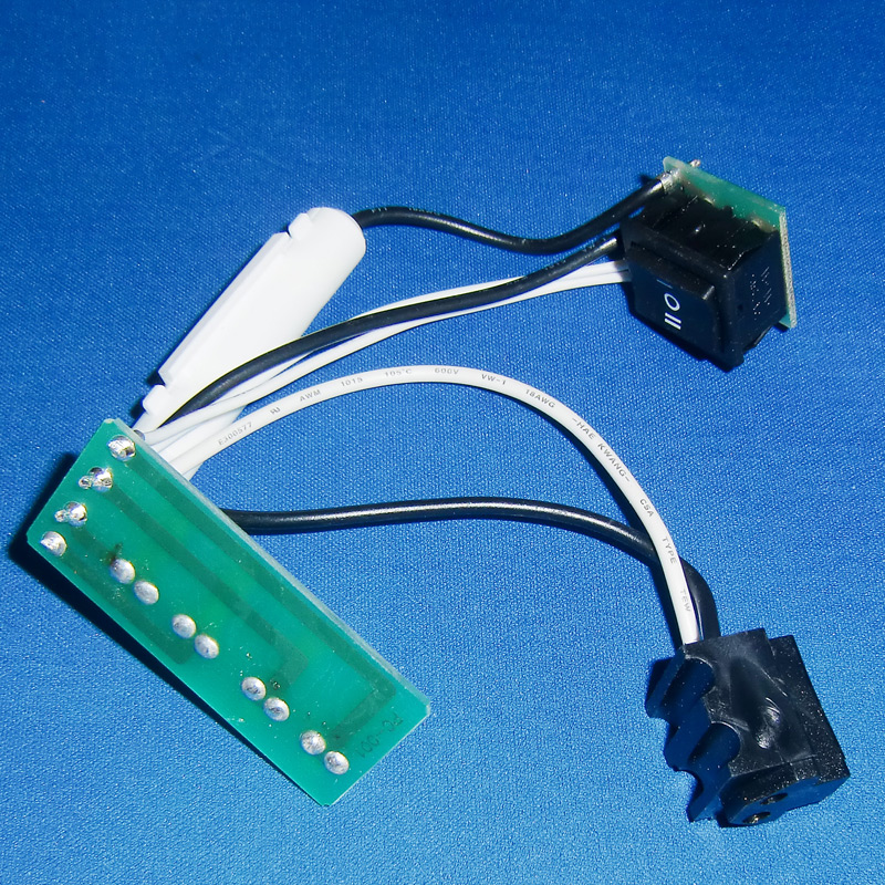 Switch, Recptacle Harness For Essco Dual Volt Gas Part Number: 06-9305-06 for Built-In