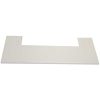 Trim Plate, White VacPan Part Number: VPQW01 for Built-In