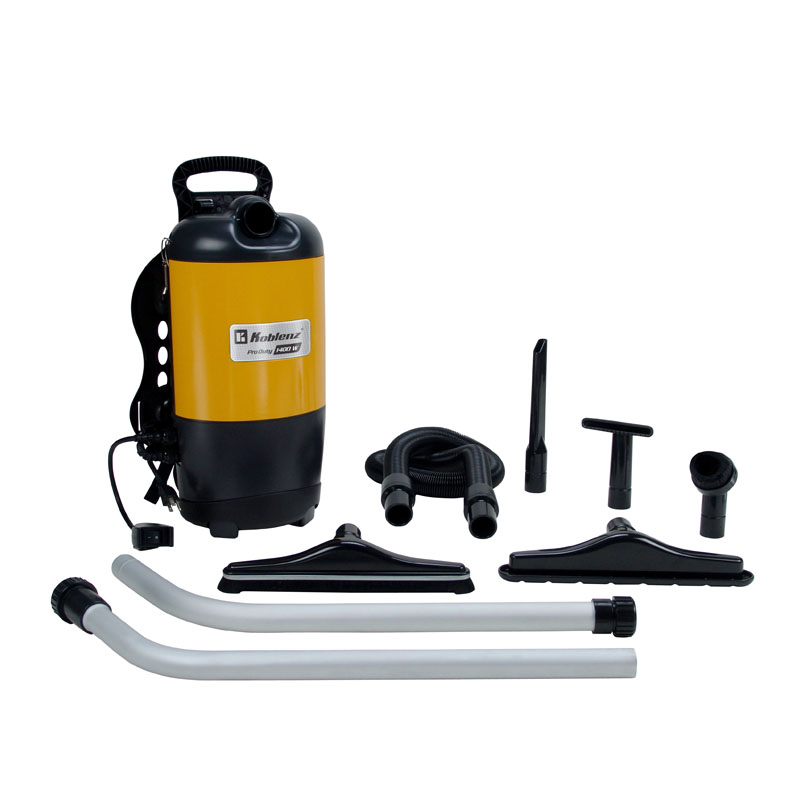 VAC, BACKPACK VACUUM 11.5A 5' HOSE W/ATTACHMENTS Part Number: 00-1186-6 for Koblenz