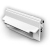 VacPan, White Baseboard Inlet CanSweep Part Number: 845620W for Built-In