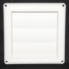 Vent, White Louvered Door Exhaust Part Number: 765540W for Electrolux