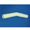 Wand End, White Plastic Curved & Threaded Part Number: BTA115 C104 for Fitall