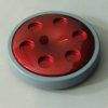 Wheel, Rear Red & Gray Big Wheel Fireball Tire Part Number: SL006-6+7 for Dust Care