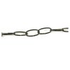 3/32in Steel Light Duty Lamp Chain Black - Sold by the Foot