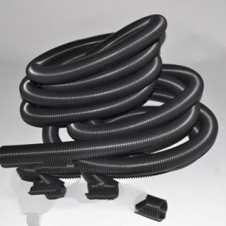 1 1/4 X 35' Crushproof Hose-Black For: fit all, central vac