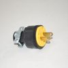 2 Wire Male Plug-Eagle For: fit all, residential