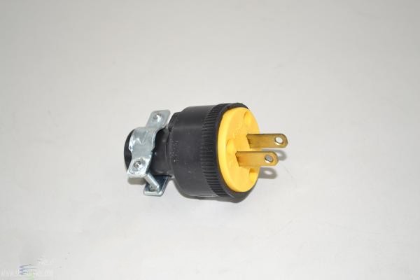 2 Wire Male Plug-Eagle For: fit all, residential