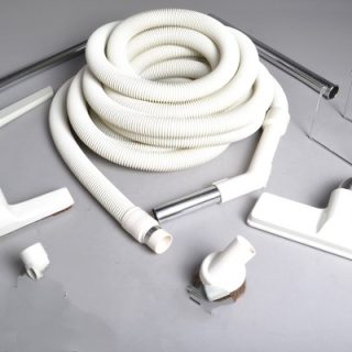 Attach Set Deluxe Beige/Crushproof Hose
30 Foot Hose For: fit all, central vac