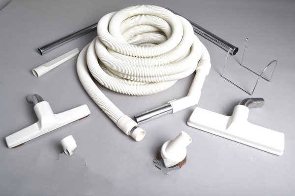Attach Set Deluxe Beige/Crushproof Hose
30 Foot Hose For: fit all, central vac