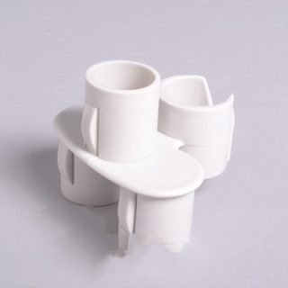 Attachment Holder-3 Piece - White - Handle To Wand For: fit all, residential
