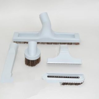 Attachment Kit - Gray - 5 Piece - Floor Brush -
Crevice - Dust Brush - Furn W/Slide On Brush For: fit all, residential