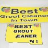Banner-Beats All Grout Cleaner For: shark
