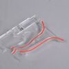 Cover, Clear/Red Trim Plastic Belt Turbo Cat T-210 Part Number: 7214-X for HP Products
