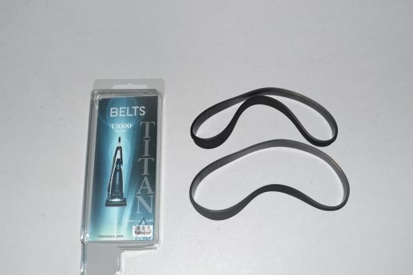 Belt-Titan T3000 Upright - 2Pk - Flat For: titan