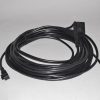 Cord - Black-Electrolux Discovery - 50Ft - 3 Wire - Comm. For: electrolux/aerus