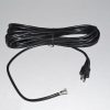 Cord Reel Cord-26Ft - 2 Wire W/Terminals - Black - Soft For: fit all, residential