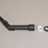 Curved Hose End-1 1/4'' W/Repair Kit/Black For: fit all, residential