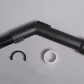 Curved Hose End-35Mm W/Repair Kit/Black
W/Swivel For: miele