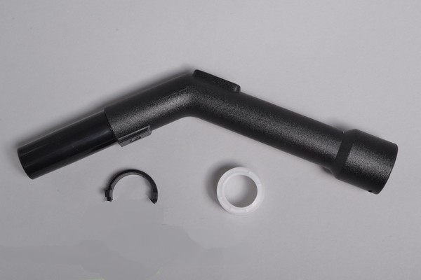 Curved Hose End-35Mm W/Repair Kit/Black
W/Swivel For: miele