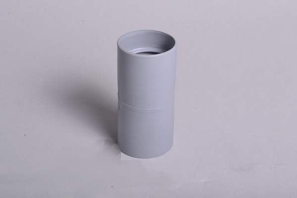 Double Threaded Cuff-Crush Proof 1 1/4 Grey For: fit all, residential