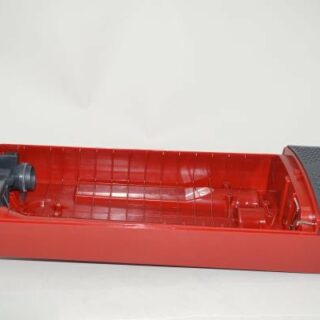 Dust Bag Housing, complete, with bumper, for X4 (red) Sebo vacuum cleaner repair part