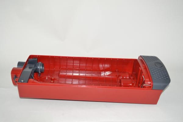 Dust Bag Housing, complete, with bumper, for X4 (red) Sebo vacuum cleaner repair part