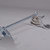 Front Wheel Axle & Brk./Kirby Icr-Legend Ii For: kirby