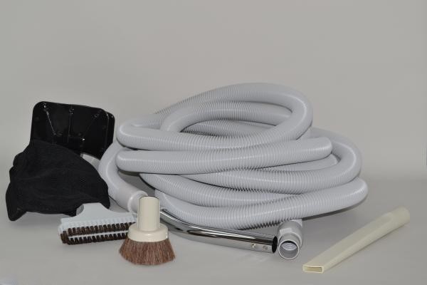 Garage Kit - 30Ft Hose W/Tools - Grey
Has Plastiflex Hose For: fit all, central vac
