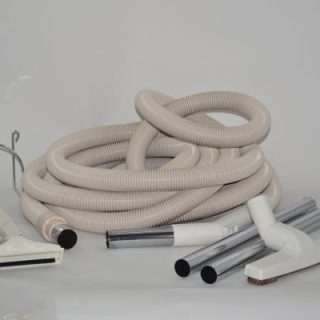 Garage Kit-Titan T3 - 30' White - W/Fitall Tools For: fit all, central vac