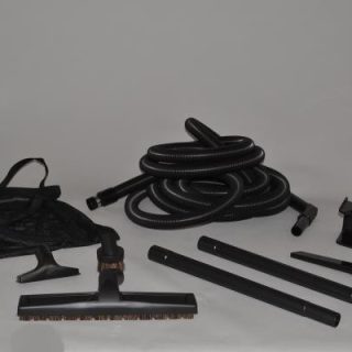 Garage Kit-Titan T3 - 30'W/Wands & Floor Brush
Black For: fit all, central vac