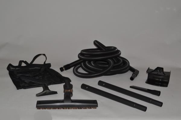 Garage Kit-Titan T3 - 30'W/Wands & Floor Brush
Black For: fit all, central vac