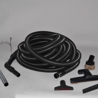 Garage Kit-Titan T3 - 50' Black Hose - W/Deluxe Tools For: fit all, central vac