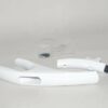 Handle Grip, complete (2 pcs.), with grommet, clamp, and screws, for FELIX Ice Blue and White (arctic white) Sebo vacuum cleaner repair part