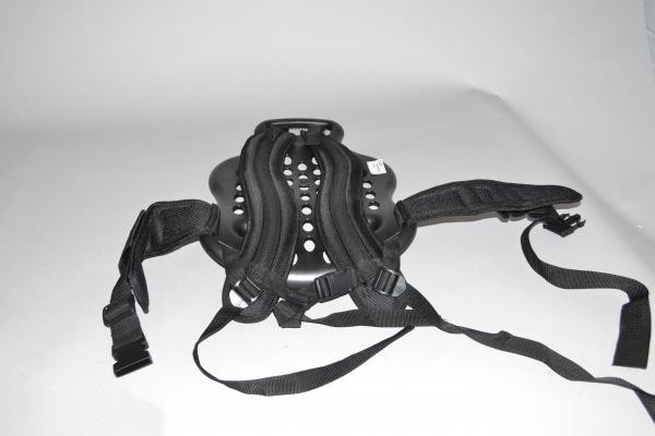 Padded Straps w/B352-1300 Back Rest Blk