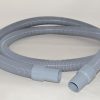 Hose-1 1/2 X 10' Crushproof W/Cuffs - Gray For: fit all, commercial