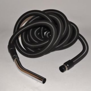 Hose Complete-30Ft - Black - Central Vac W/Button For: fit all, central vac
