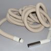 Hose Complete-30Ft - White - Central Vac - Crush Proof For: fit all, central vac