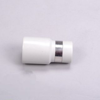 Hose Cuff - Metal Contact-C.V. 1 1/4'' Cp Hose/Beige For: fit all, central vac
